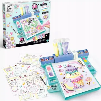 kreativní sada ART LAB CANAL TOYS Studio Fluffy GEL 3D KREATIVNÍ SADA BARVY A PŘÍSLUŠENSTVÍ