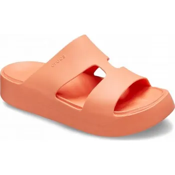 Dámské pantofle Dámské Pohodlné Boty Nazouváky Crocs Getaway Platform 209409 S páskem Velikost 41-42