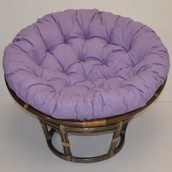 Obývací pokoj Ratanový papasan 115 cm hnědý