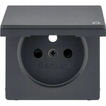Elektrická zásuvka Hager Elektrická Zásuvka černá