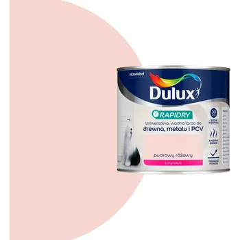 Barva na dřevo Barva barva na dřevo a kov Dulux 0,4 l Pudrově růžová polomatná
