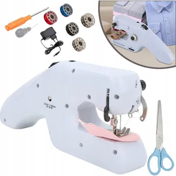 MINIATURNÍ ELEKTRICKÝ ŠICÍ STROJ LEHKÝ, VÝKONNÝ A ERGONOMICKÝ