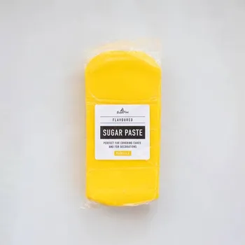 SweetArt potahovací a modelovací hmota vanilková Yellow (1 kg)