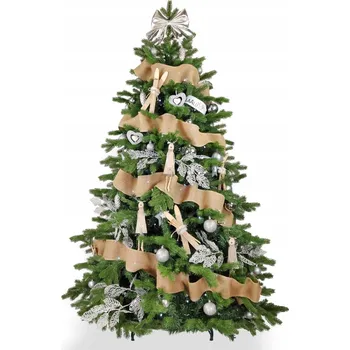 Vánoční stromek Laalu Ozdobený stromeček Severská zima 180 cm