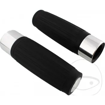 Auto-moto Rukojeti JMP stříbrná D.22 mm. L.125 mm open