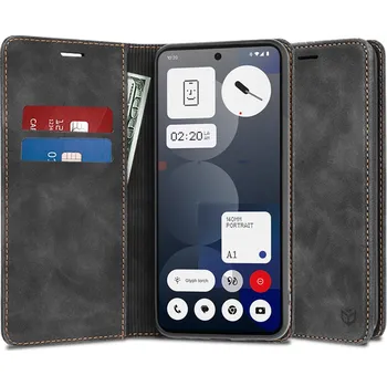 Pouzdro na mobilní telefon Ochranný kryt Techsuit Confy Cover pro Nothing Phone (3a) Pro černý