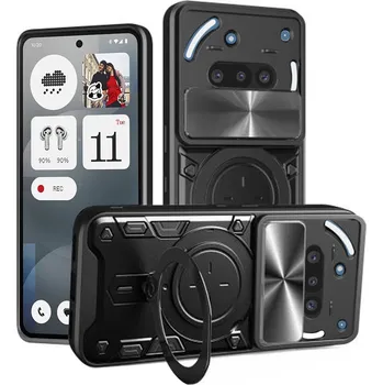 Pouzdro na mobilní telefon Ochranné pouzdro Techsuit CamGuard Pro pro Nothing Phone 3a černé