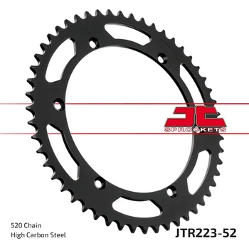 Řetězová sada pro motocykl Řetězová rozeta JT JTR 223-52 52 zubů, 520