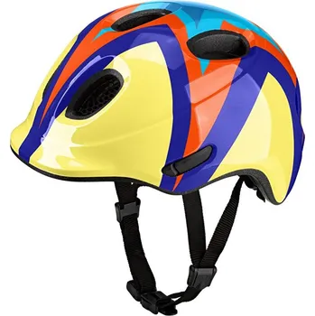 Cyklistická přilba Přilba KED Meggy Spark Starburst Yellow Blue S/45-50cm