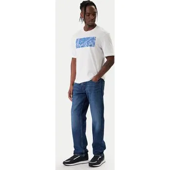 HUGO T-Shirt Nierofix 50554369 Bílá Regular Fit L