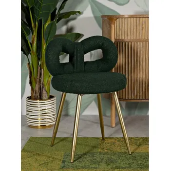 Jídelní židle Designová jídelní židle Nakshita zelená