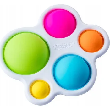 Fat Brain Toys Bubliny Dimpl Senzorická Hračka Montessori 6m+
