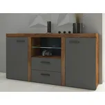 FALCO Komoda Rizo 2D2S dub lefkas/grafit