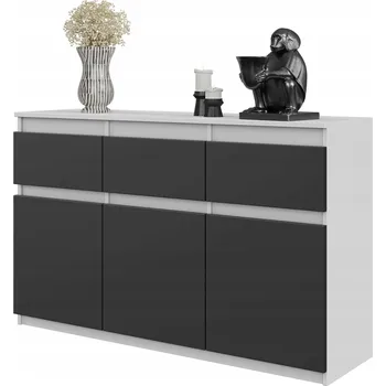 Komoda Komoda Furnica 120 x 35 x 75 cm bílá matná