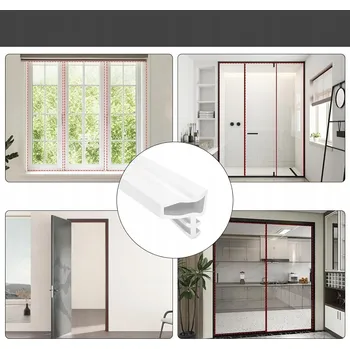 Těsnění do okna a dveří TĚSNICÍ PÁSKA 20 M PRO BÍLÉ DŘEVĚNÉ ZÁRUBNĚ S IZOLACÍ