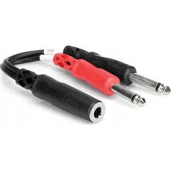 Audio kabel Kabel Hosa YPP-136 jack (6,3 mm) - 2x jack (6,3 mm) 0,1 m