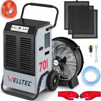 Odvlhčovač vzduchu Odvlhčovač vzduchu Welltec DHX70 760 W 70 l/