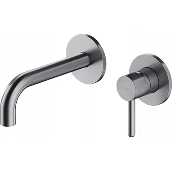 Vodovodní baterie Umyvadlová baterie pod omítku Omnires stříbrná