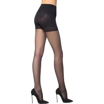 Dámské punčochy Mura dámské elastické podpůrné formující punčocháče 40DEN NERO 5