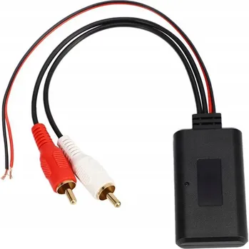 BLUETOOTH 5.0 AUDIO ADAPTÉR DO AUTA 2x RCA AUX MODUL