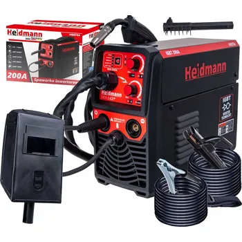 Svářečka Invertorová svářečka Heidmann 20-200 A 230 V 3,7 kVA