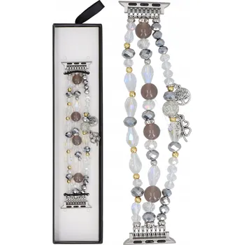 Náramek Náramek GlacierX pro Apple 30mm stříbrný