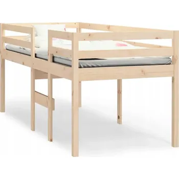 Ložnice Jednolůžková dřevěná postel VidaXL 200x220 cm, vícebarevná