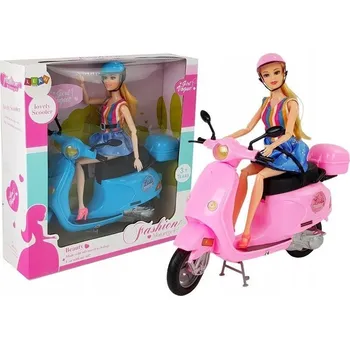 Panenka PANENKA S SKÚTREM RŮŽOVÁ 4909787824679