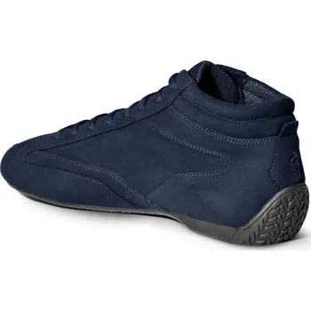 Pánská zimní obuv Sparco boty S-Drive Mid Námořní modrá broušená kůže 46