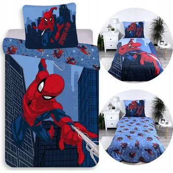 Povlečení Sada povlečení Marvel 160 x 200 cm modrá