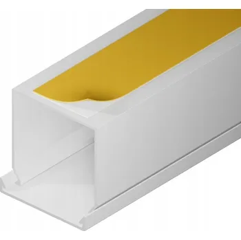 kabelová chránička EDO Technic Kabelová lišta s kanálem Samolepicí 40x40 Bílá 2m