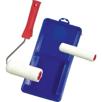 Malířský váleček Spokar Filc lakovací váleček sada vanička a držák, 100 mm