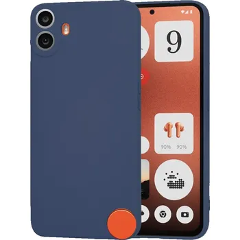 Pouzdro na mobilní telefon Techsuit SoftFlex Nothing CMF Phone 1 v námořnické modré