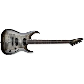 Elektrická kytara ESP LTD MH-1000 NT FM Charcoal Burst + prodloužená záruka 3 roky