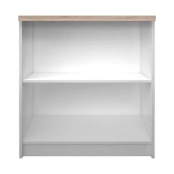 regál Regál Top Mix - Mebelbos Bílý Mat / Dub Sonoma 80x85 cm