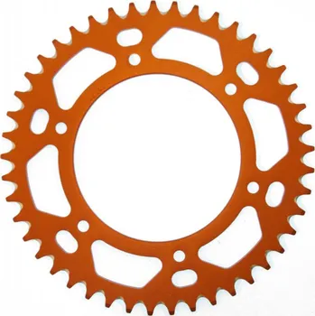 Řetězová sada pro motocykl Hliníková řetězová rozeta SUPERSPROX RAL-990:45-ORG oranžová 45 zubů, 520