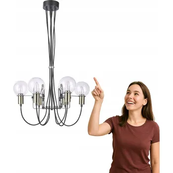 Italux GIANNI MD16096-6B Závěsné stropní svítidlo 6x40W/E14