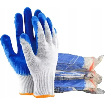 Pracovní rukavice Rukavice UPIREK modré Ogrifox OX-UNIWAMP velikost 9 - L - 50 párů