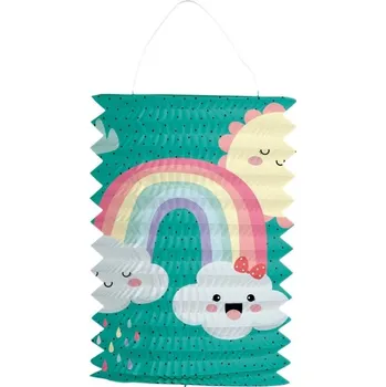 Party dekorace Folat Lampion Duha 22 cm
