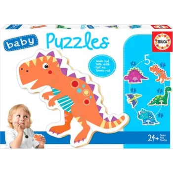 Puzzle Puzzle Educa 3 prvky Educa Puzzle 3-5 dílků Dinosauři
