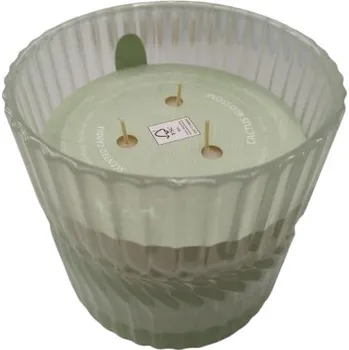 Svíčka Świeca zapachowa w szkle velká CACTUS BLOSSOM 550g 13,5x14,5 cm D546