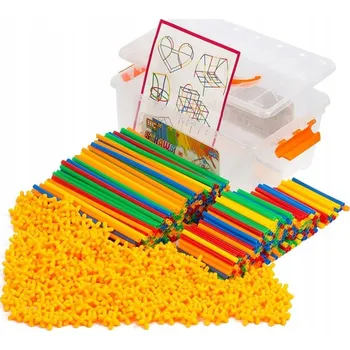 ostatní stavebnice Konstrukční sada stavebnice slamky NORIMPEX 800 ks, vícebarevná