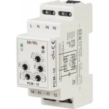 Relé Časové relé Zamel 230 V AC, 10 funkcí, 1 přepínací kontakt (NO/NC)