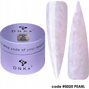 Lak na nehty DNKa BUILDER GEL NOVÁ FORMULE, 30 ml #0020 Pearl (Perleťový)