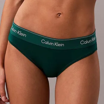 Dámské spodní prádlo Calvin Klein - Icon cotton modal kalhotky klasické turf M QF8520