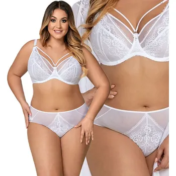 Dámské spodní prádlo Ava podprsenka nevyztužená bílá velikost 80H