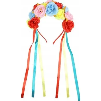 Čelenka s květy růží / Čelenka do vlasů s růžemi