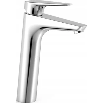 Vodovodní baterie Stojánková umyvadlová baterie Tres stříbrná