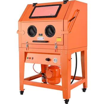 Pískovačka Vevor Pískovací kabina 927 L tlaková nádrž 121 L zásobník 1200 W odsavač