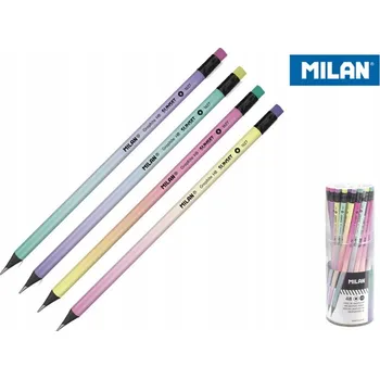 Grafitová tužka Tužka s gumou Milan Sunset HB kulatý